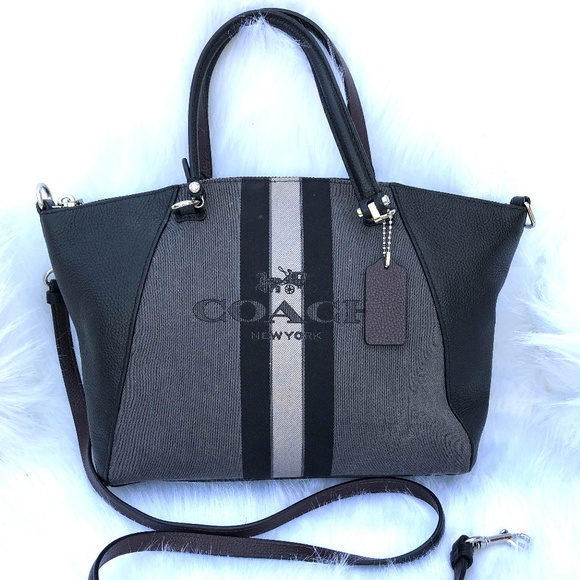 Coach Prairie Horse and Carriage leather satchel